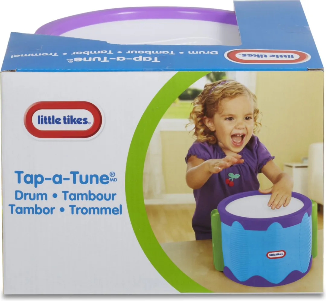 Little Tikes Tap-a-Tune Drum - Paars - afbeelding 2 van 6