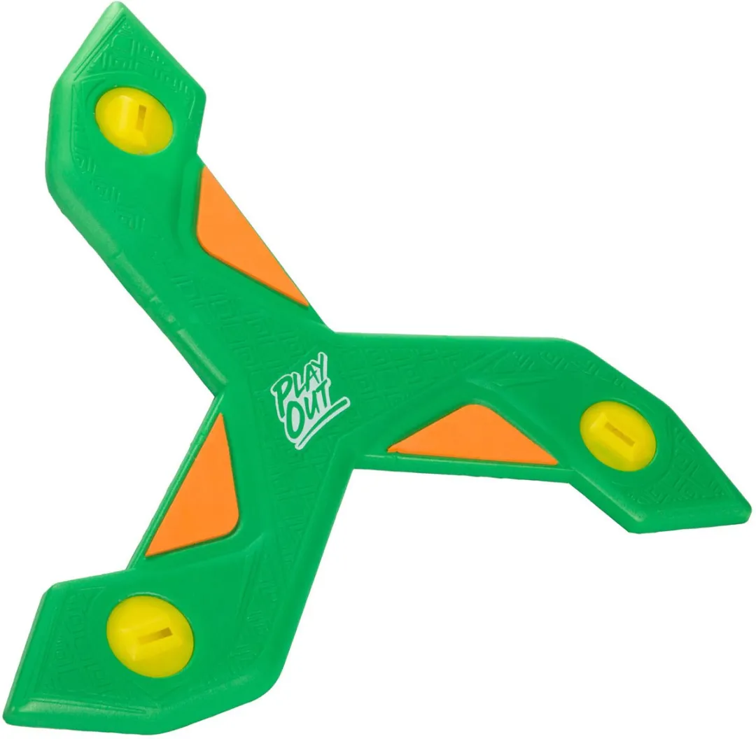 Toi-Toys Play Out Boemerang 28cm - Fluitgeluid - Multicolor