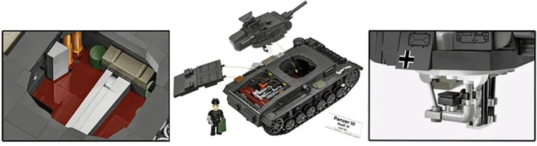 Cobi 2672 Panzer III Ausf. H
