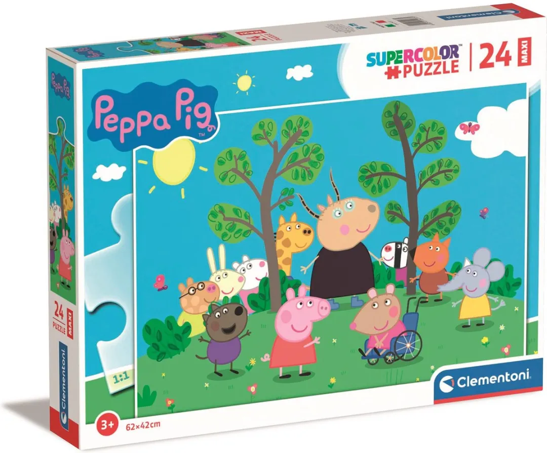Clementoni Peppa Pig Puzzel 104 Maxi Stukjes