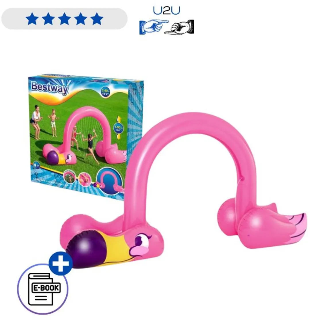 Lean Toys Bestway Flamingo Waterfontein 52382