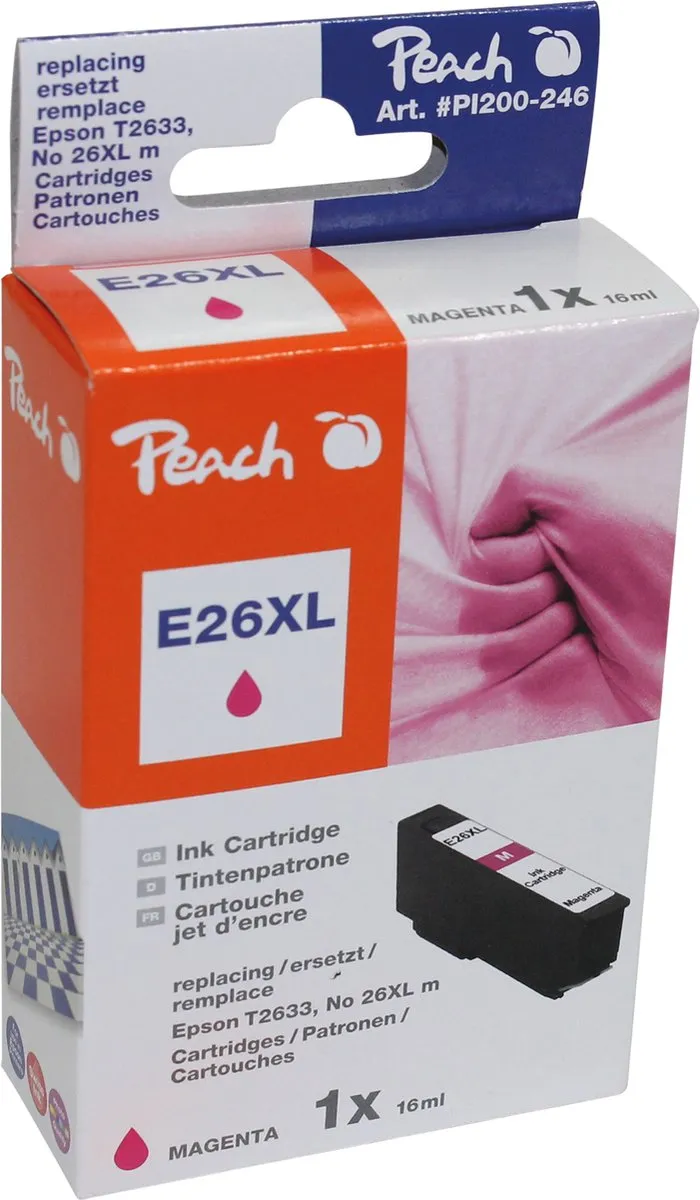 Epson T2633XL Magenta Inktcartridge - 690 pagina's