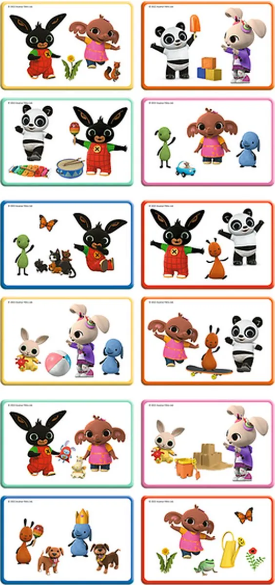 Trefl Magnetische Puzzel Bing - Meerkleurig