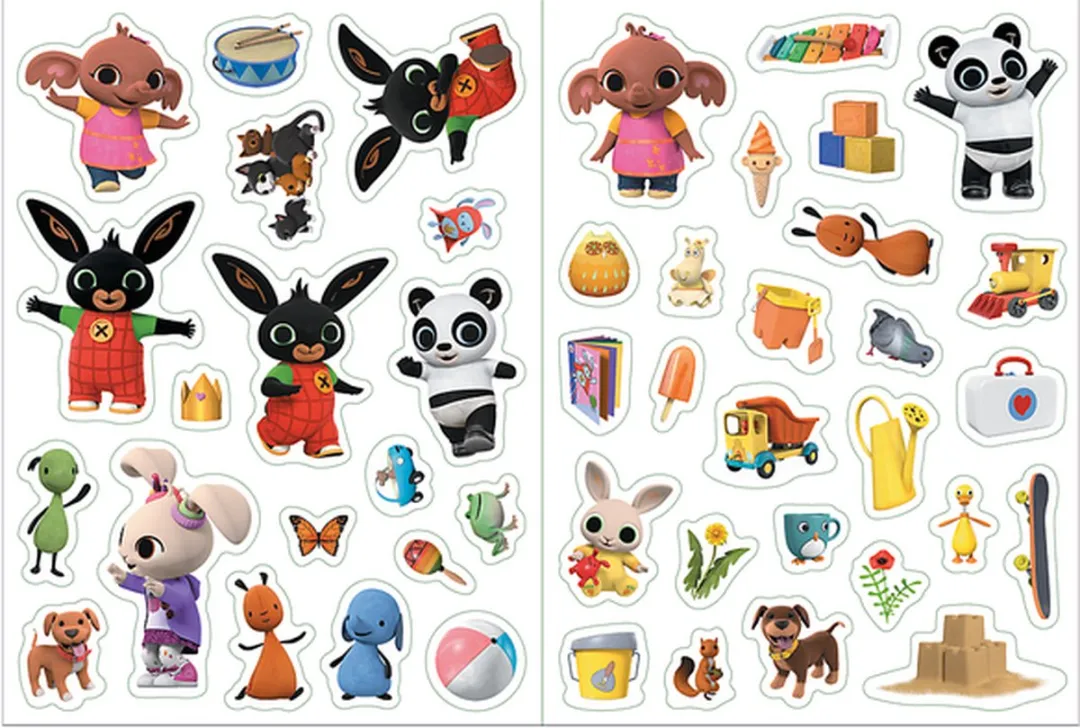 Trefl Magnetische Puzzel Bing - Meerkleurig