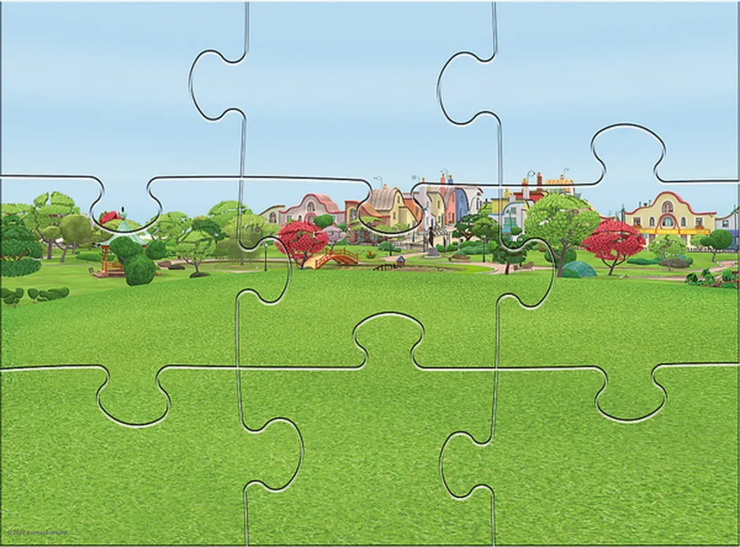 Trefl Magnetische Puzzel Bing - Meerkleurig