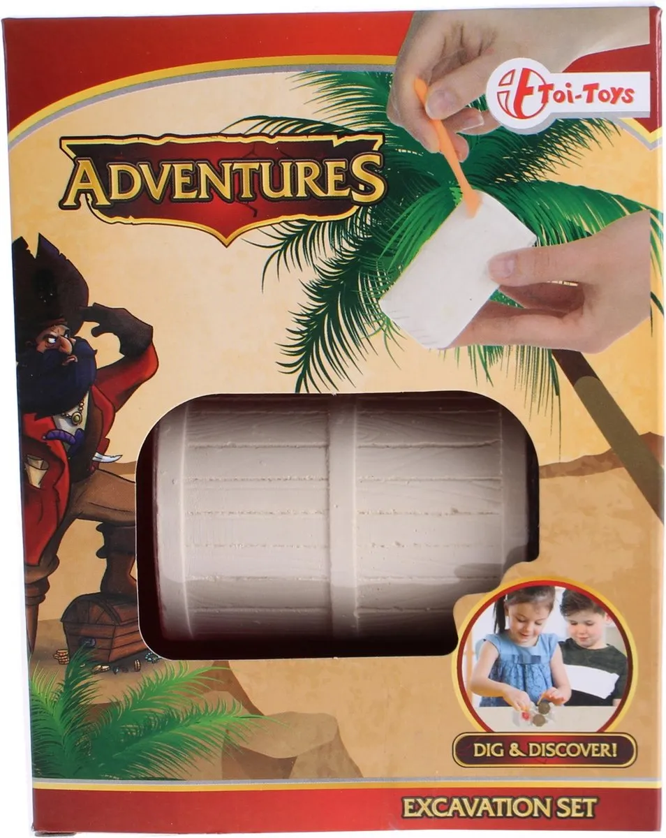 Toi-Toys Uitgraafset Schatkist Piraat