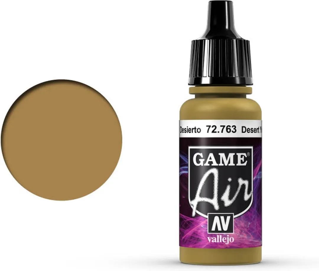 Vallejo Game Air VAL-72763 Desert Yellow 17ml