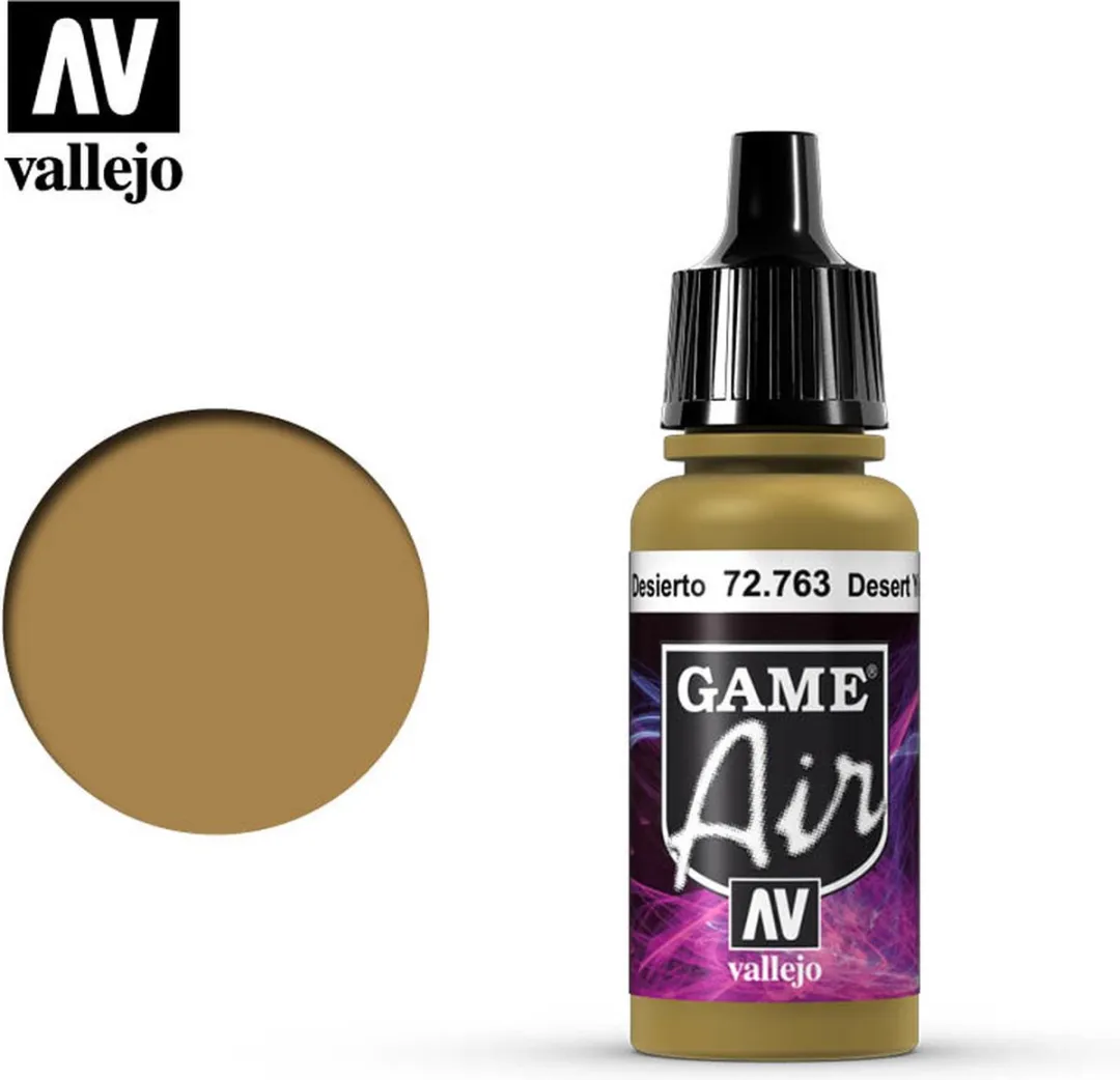 Vallejo Game Air VAL-72763 Desert Yellow 17ml