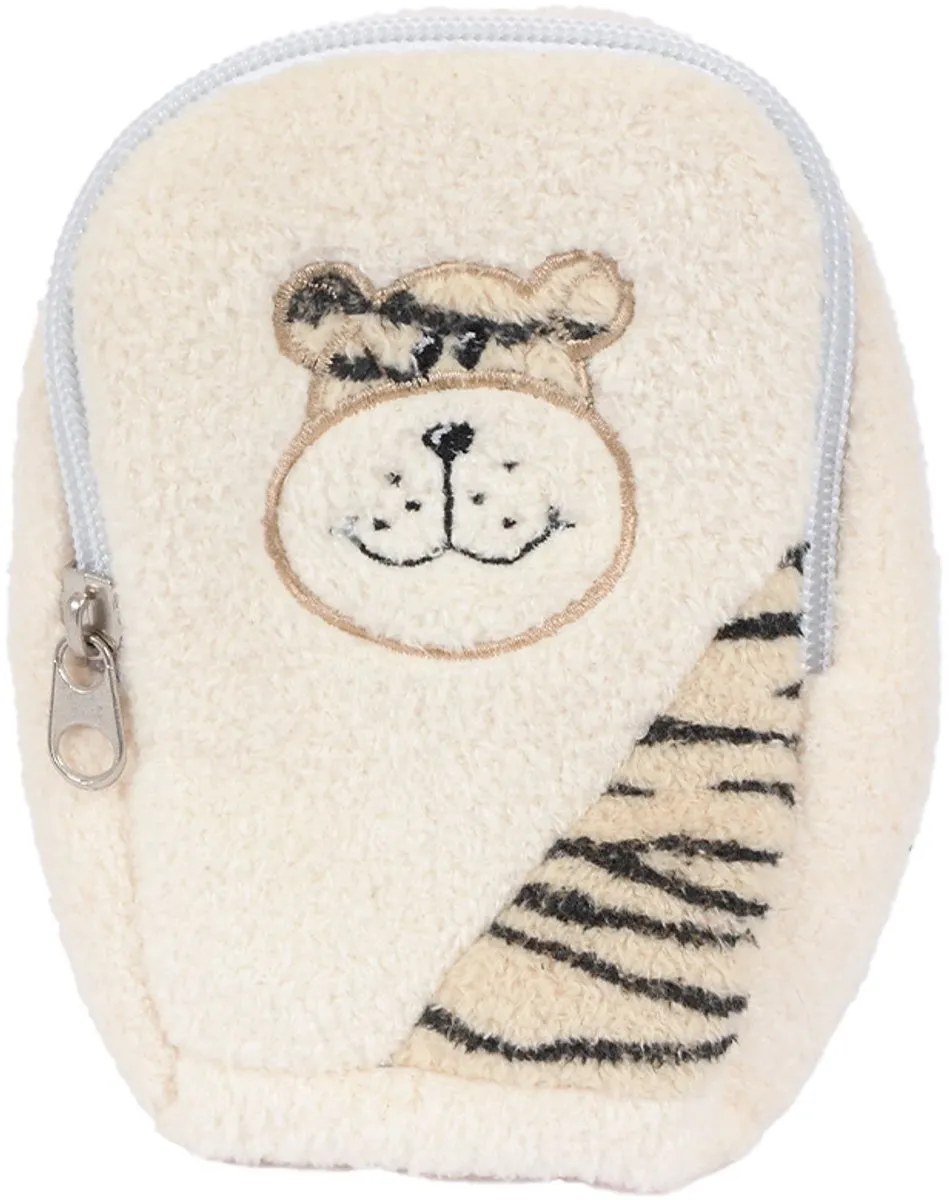 PIA Soft Toys Pluche Tijger Telefoontasje 15cm