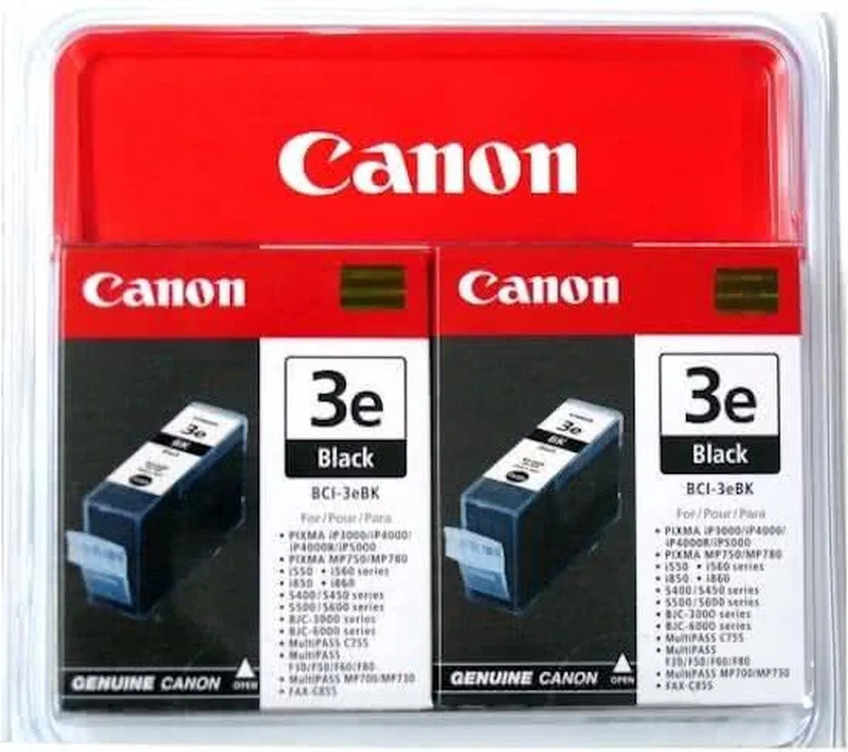 Canon BCI-3E Inktcartridge Zwart
