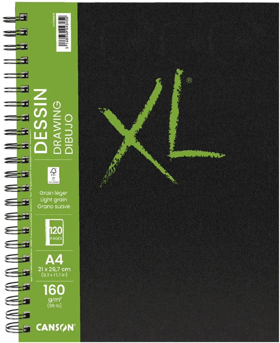 Canson XL Book Drawing A5 Tekenblok