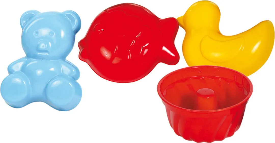 BIGJIGS Zandvormen Assortiment Multikleur