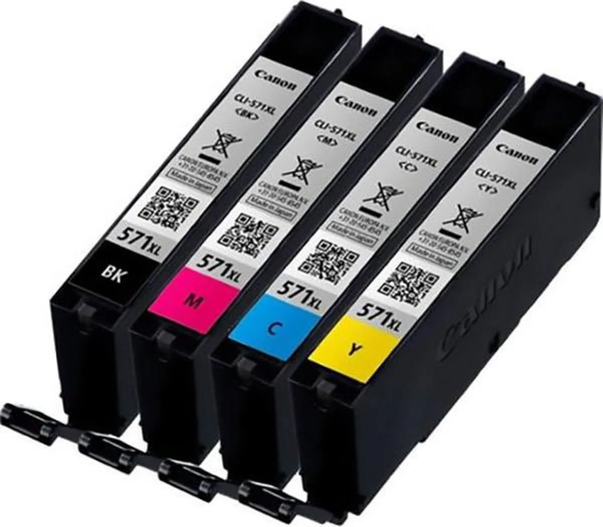 Canon CLI-571XL XL Inktcartridge - 4 Kleuren - 11ml