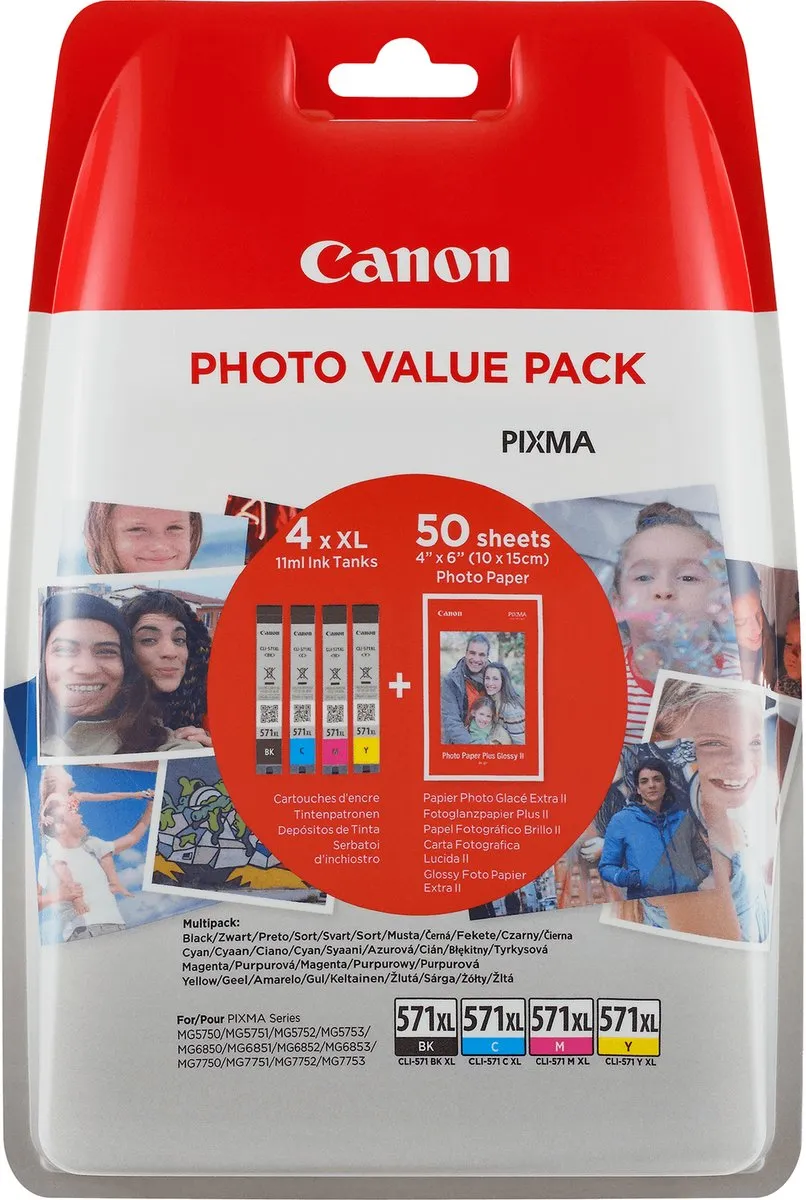 Canon CLI-571XL XL Inktcartridge