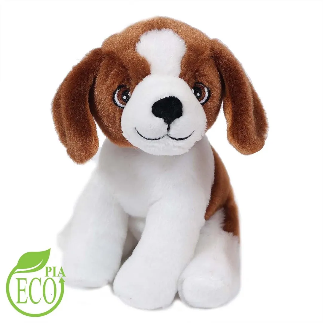 PIA Soft Toys Pluche Honden Knuffels - 3 Stuks 16cm