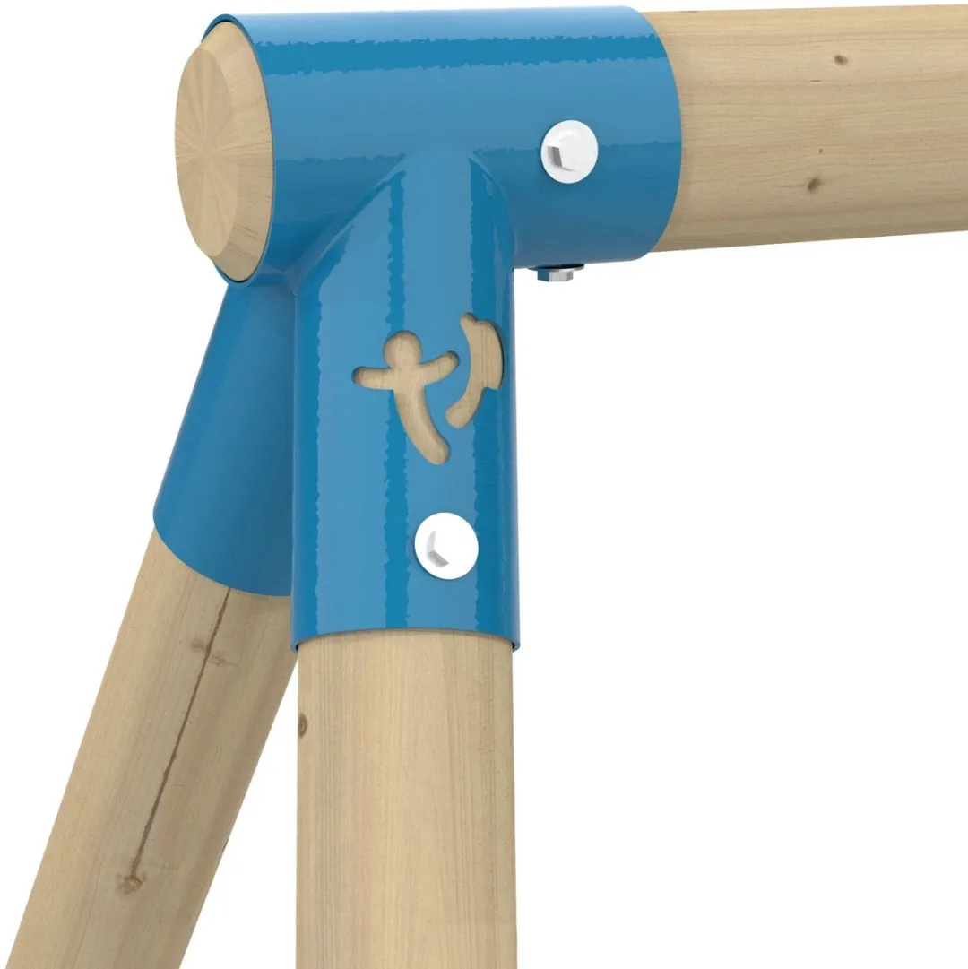 TP Toys Balandier Schommel 2 Schommels - Touwladder - H224cm