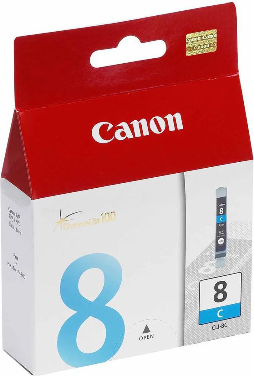 Canon CLI-8C Cyaan Inktcartridge - 13ml