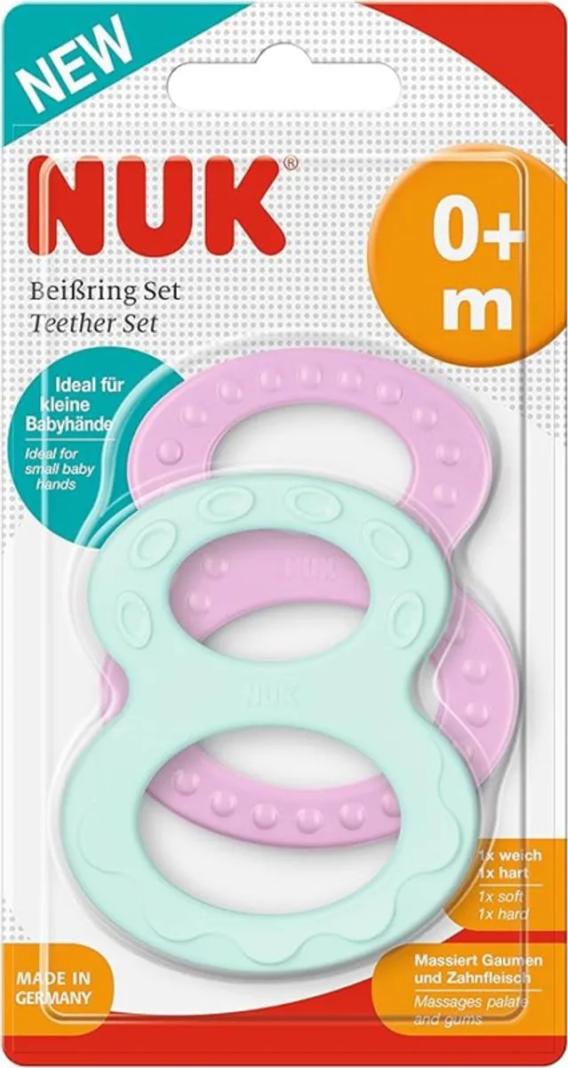 NUK Baby Bijtringset