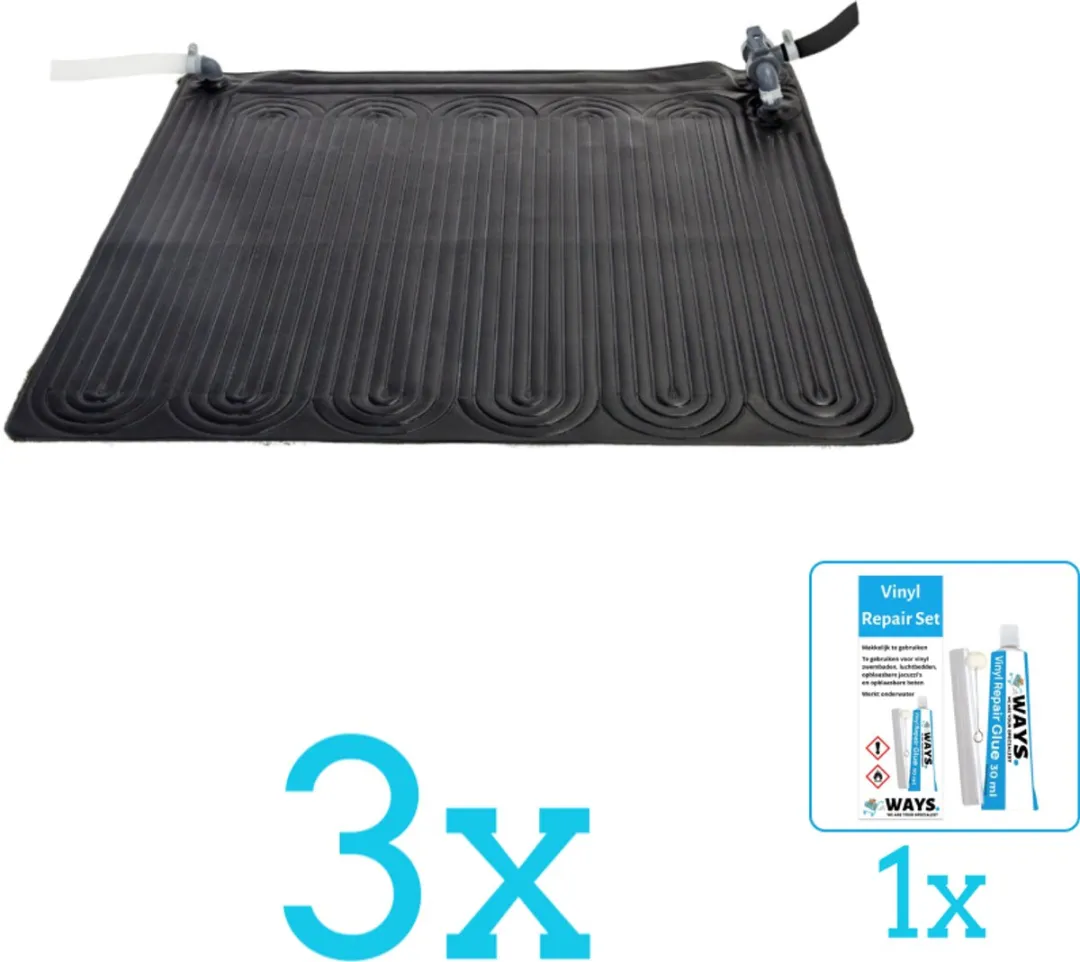 Intex Solar Mat 28685-Zwart Zwembadverwarming