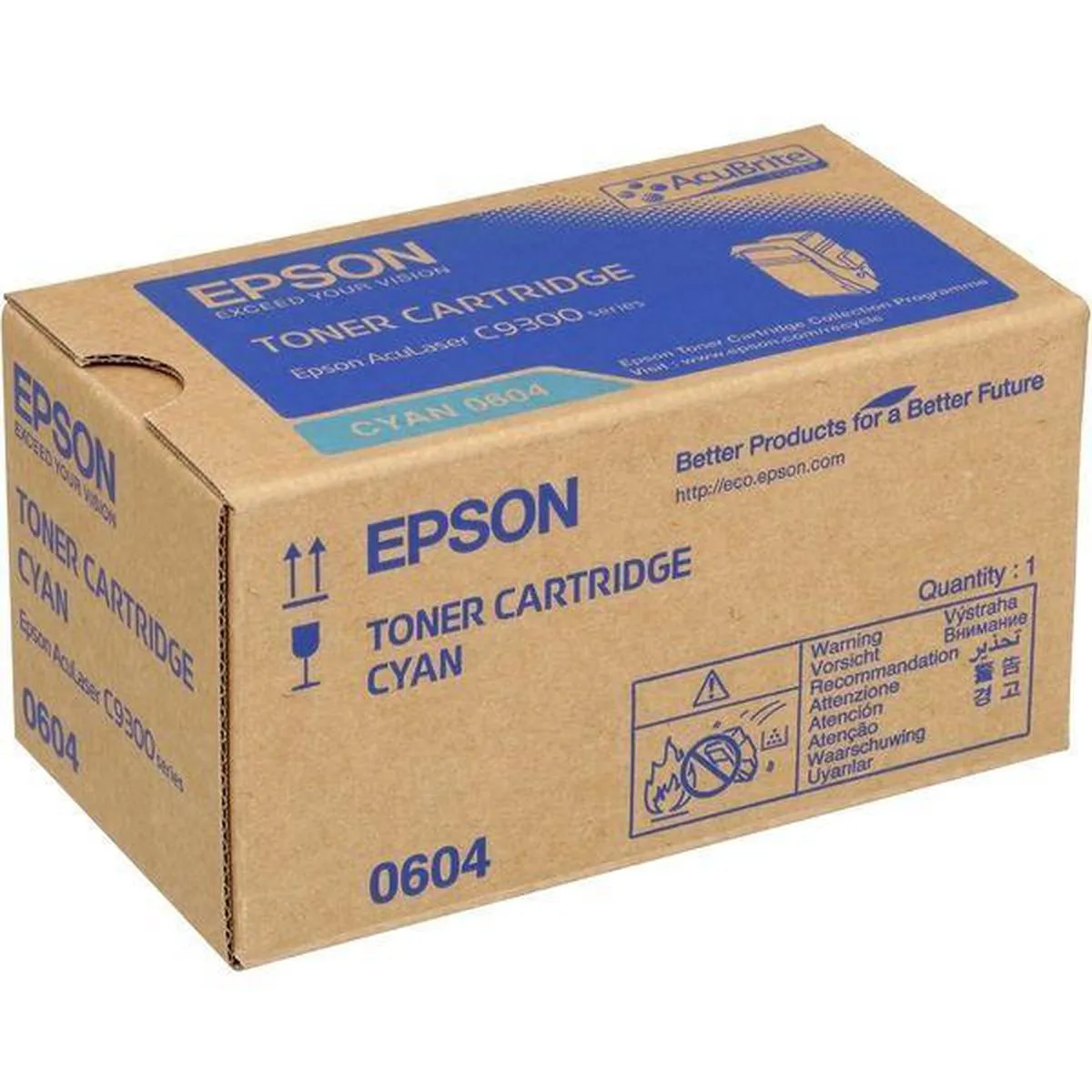 Epson C13S050604 Tonercartridge - Cyaan - 7500 Pagina's