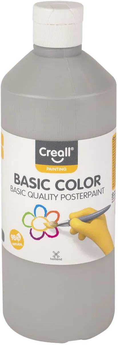 Creall Schoolverf Grijs 500ml