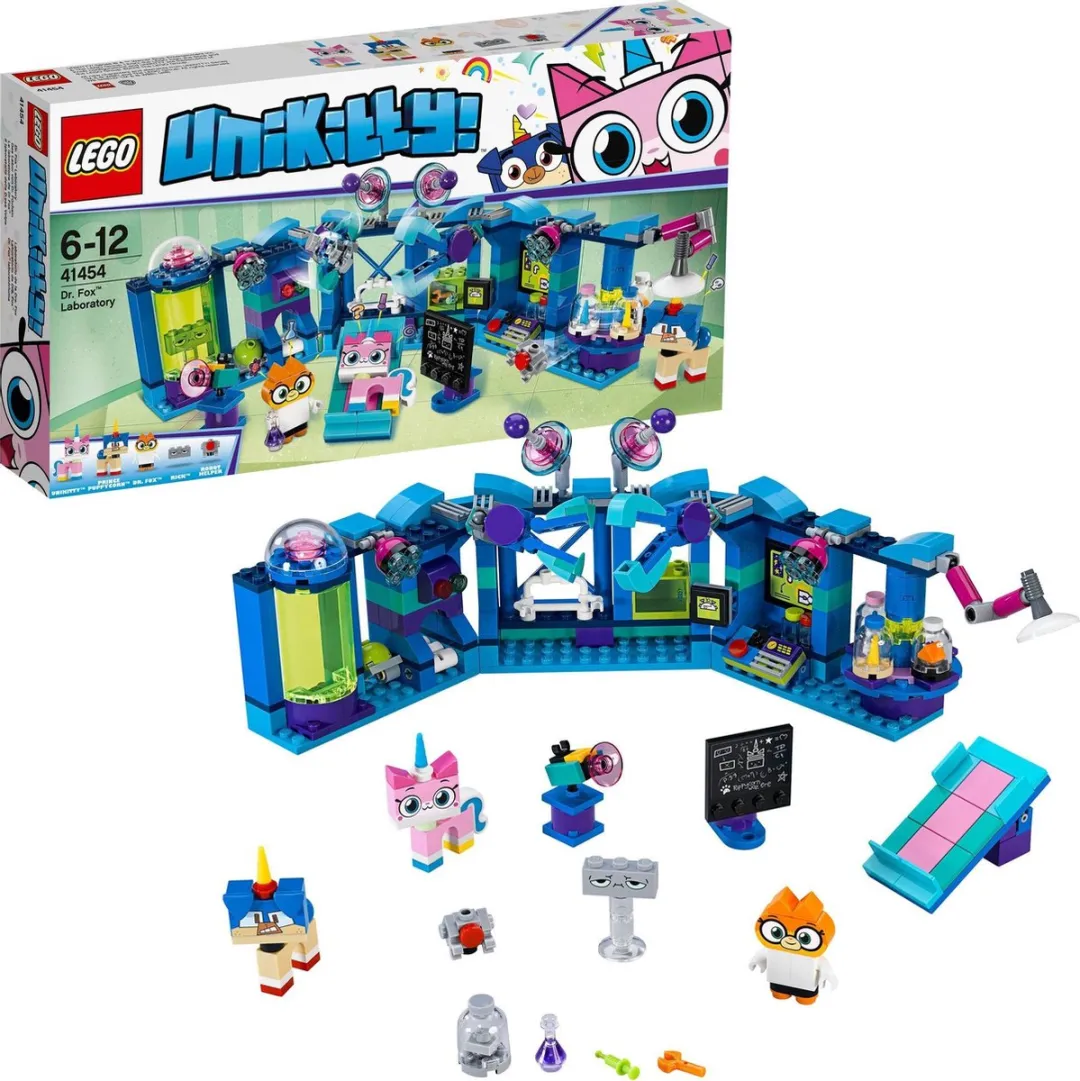 LEGO Unikitty 41454 Dr. Fox Laboratorium - 205 Stukken