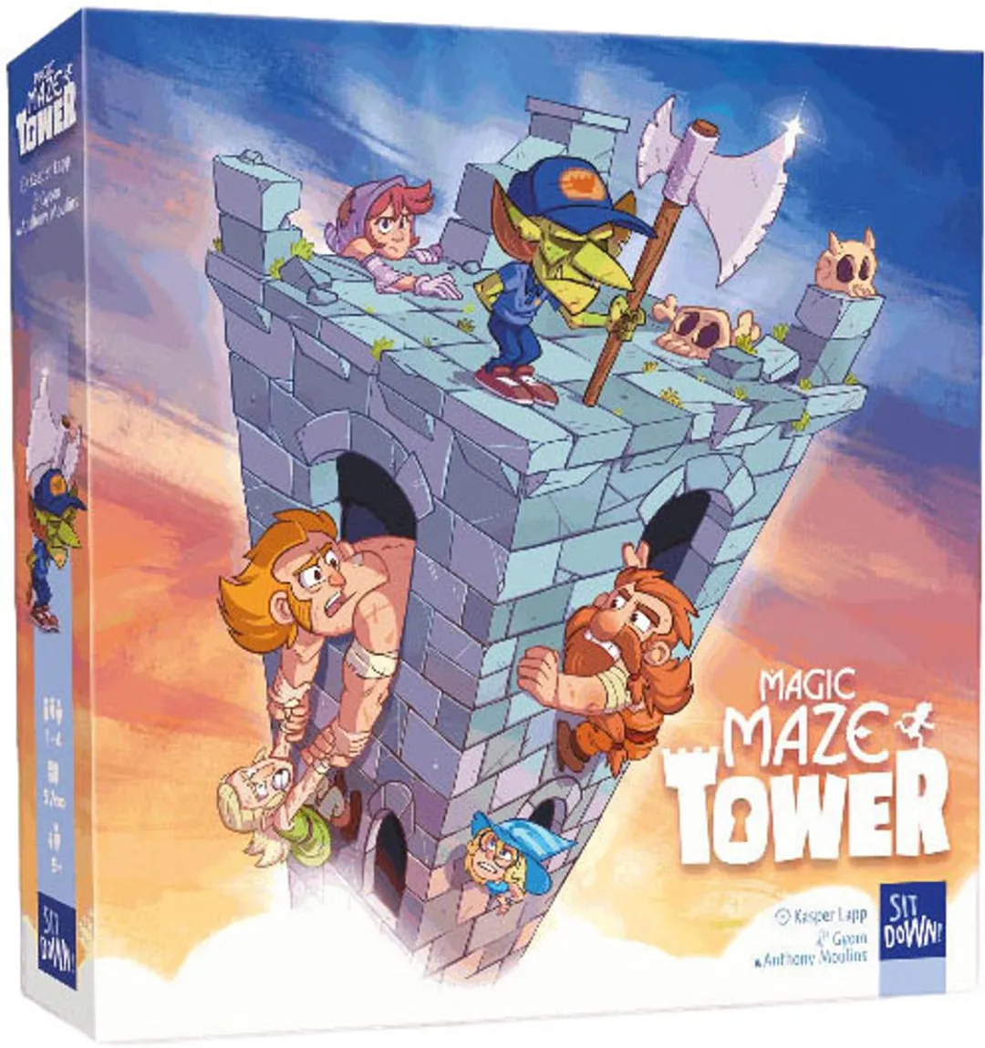 Geronimo Games Magic Maze Tower Bordspel - 1-4 Spelers