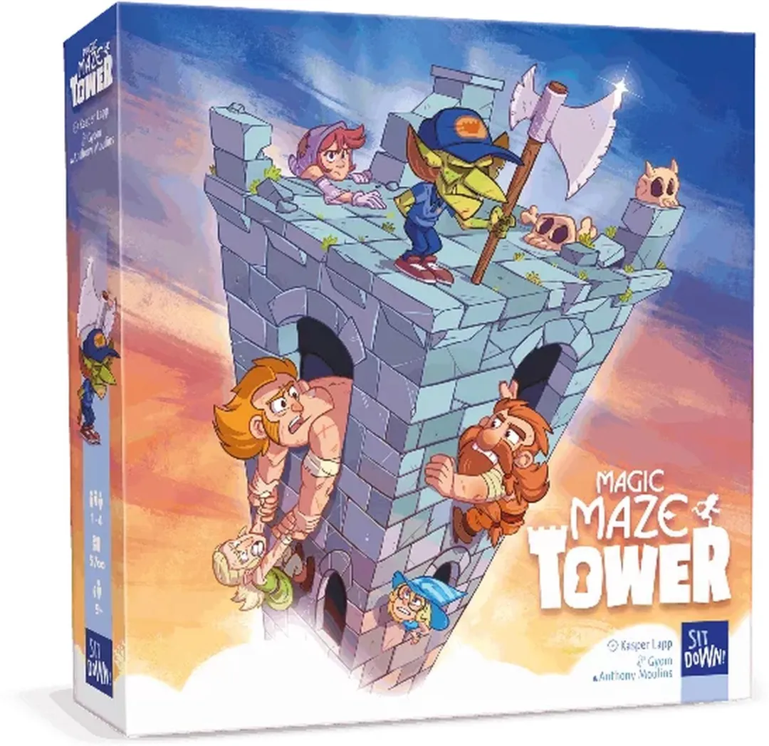 Geronimo Games Magic Maze Tower Bordspel - 1-4 Spelers