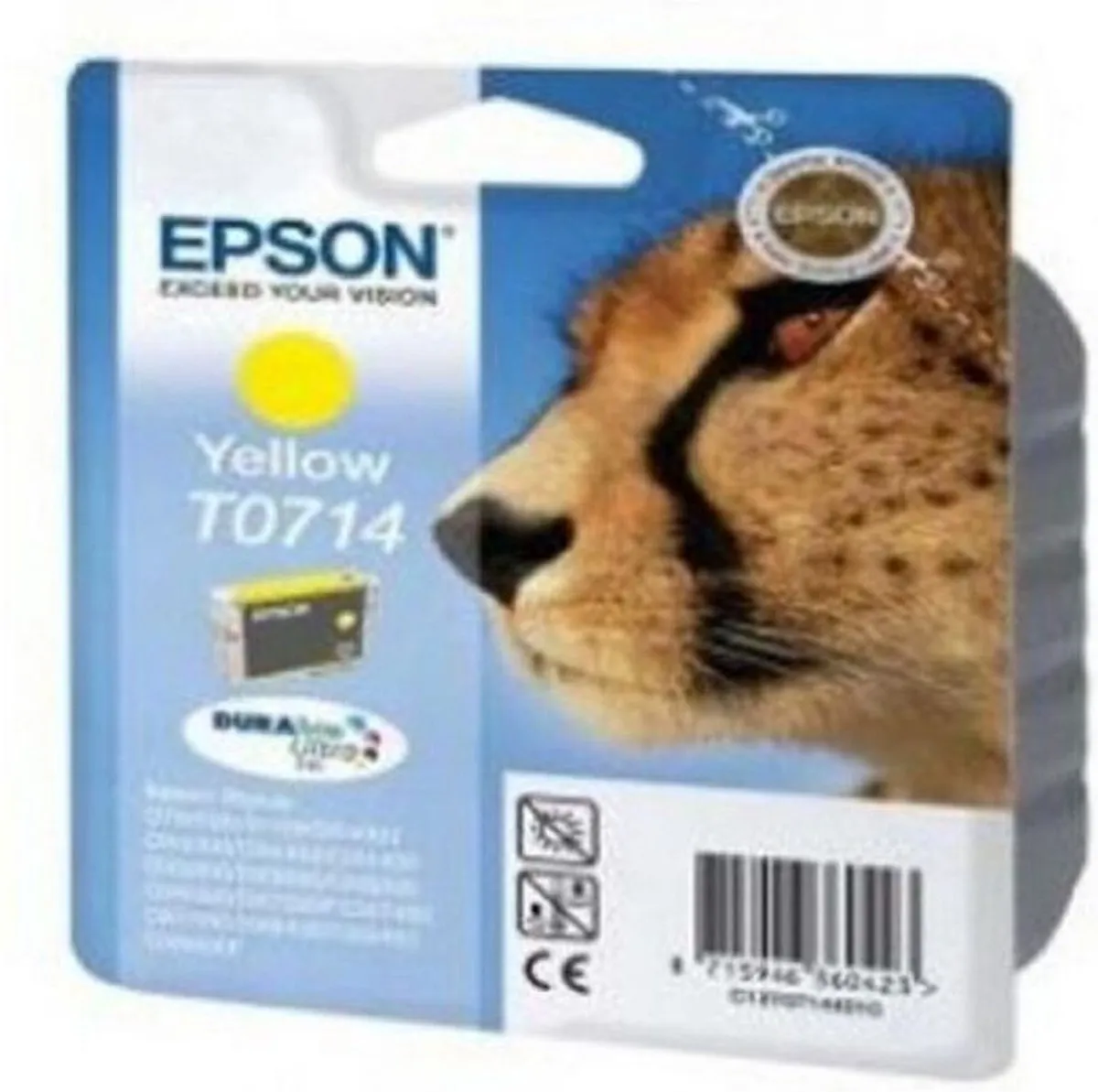Epson C13T07144021 Geel Inktcartridge - 1ml