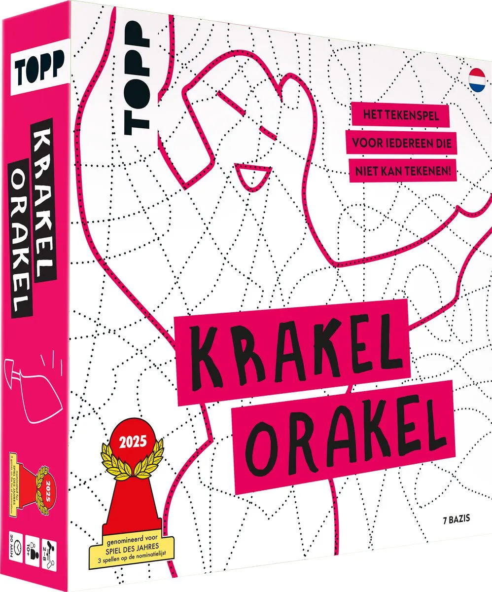 Asmodee Krakel Orakel Gezelschapsspel - 2-8 Spelers