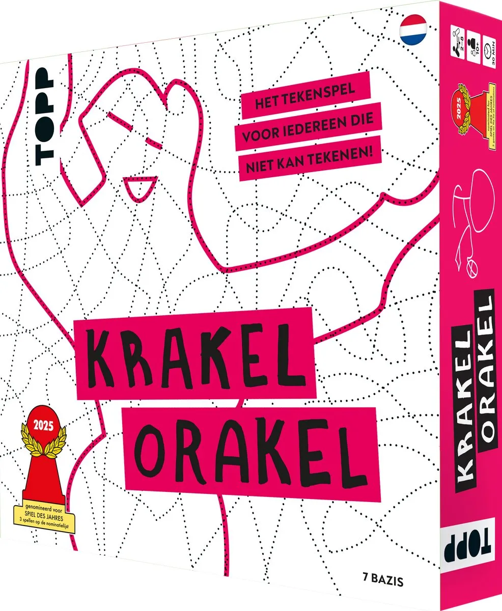 Asmodee Krakel Orakel Gezelschapsspel - 2-8 Spelers