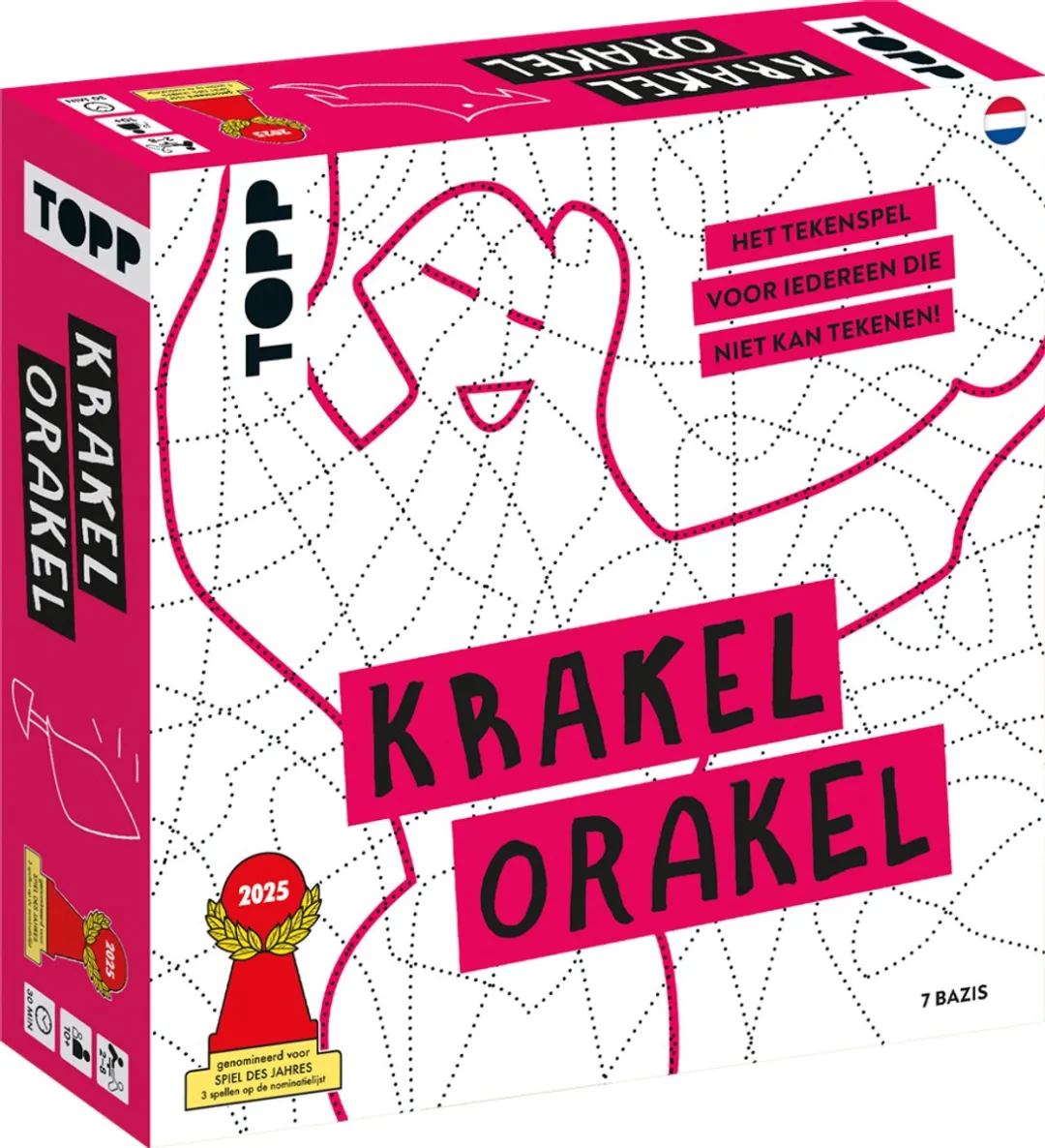 Asmodee Krakel Orakel Gezelschapsspel - 2-8 Spelers