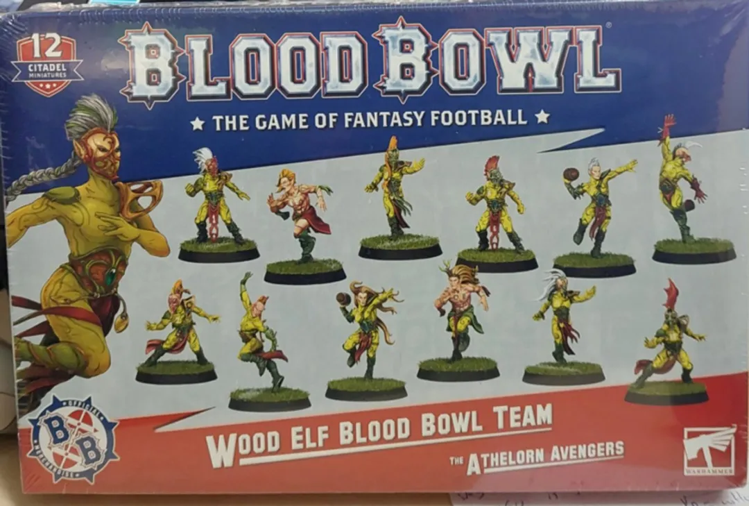 Games Workshop Warhammer Wood Elf Blood Bowl Team