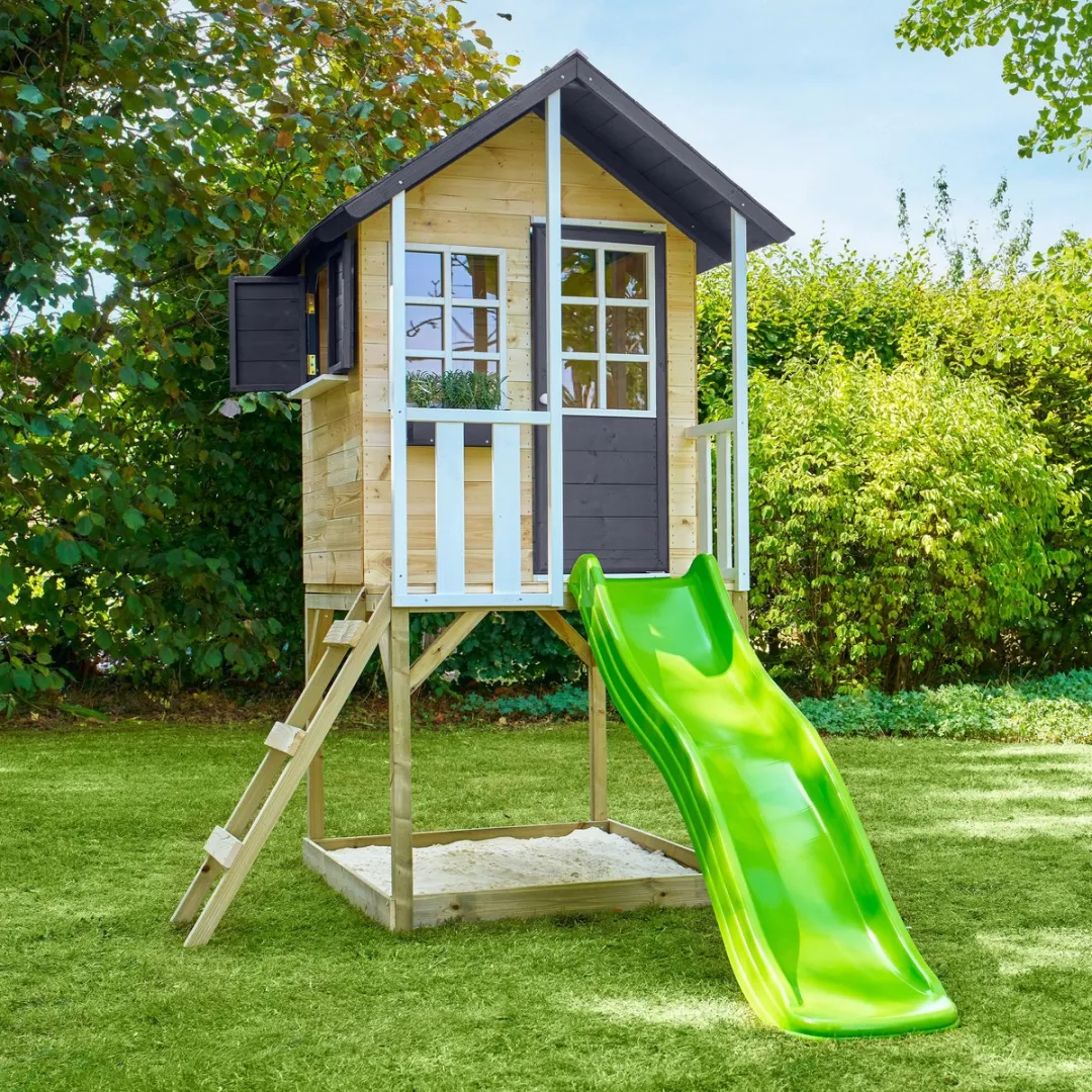 TP Toys Jacinthes Houten Boomhut met Glijbaan