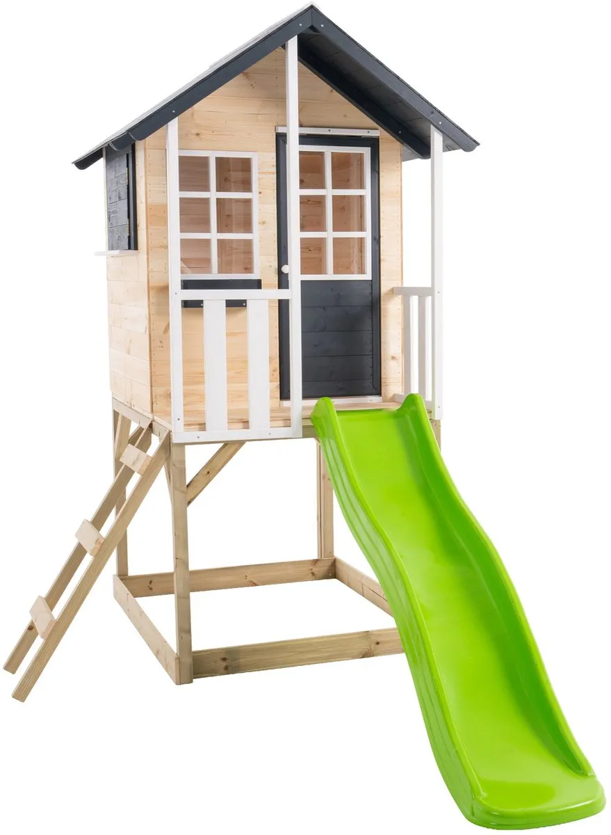 TP Toys Jacinthes Houten Boomhut met Glijbaan