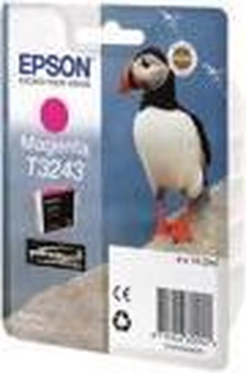 Epson T3243 Magenta C13T32434010 Inktcartridge - 14ml