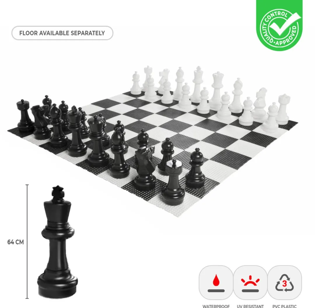 UBER Games XL Groot Schaakspel 64cm UV-bestendig