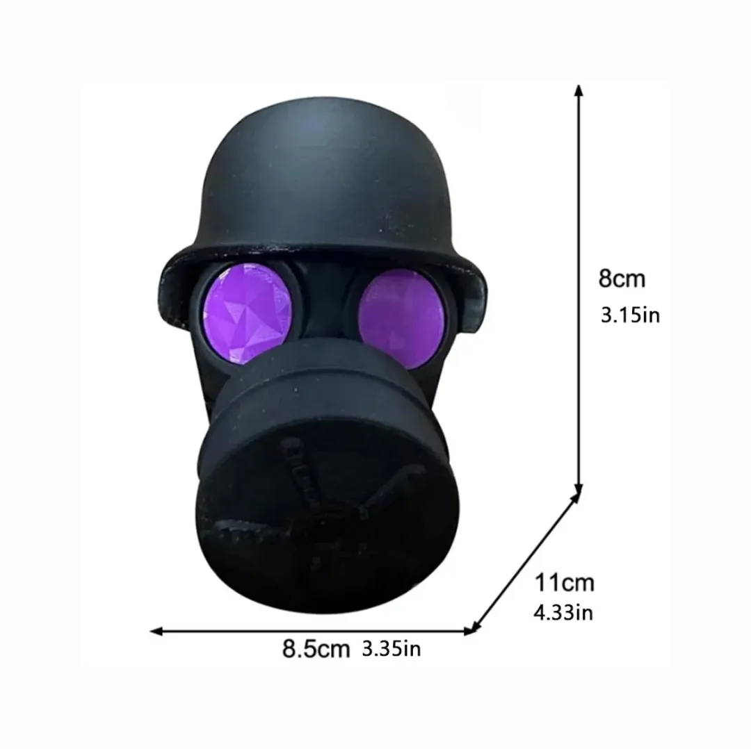 RedParrot Trekhaak Gasmasker - Zwart