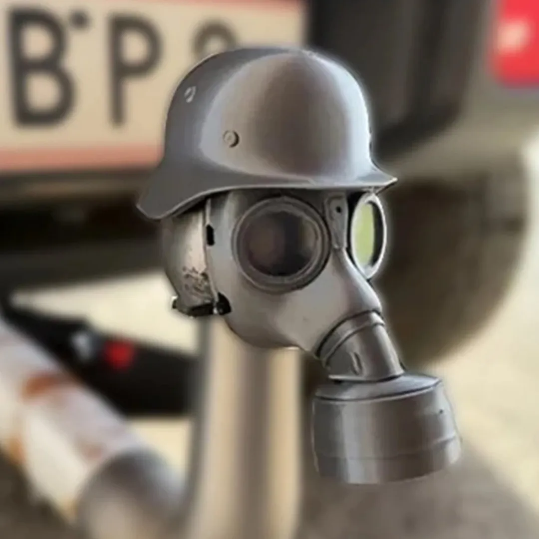 RedParrot Trekhaak Gasmasker - Zwart
