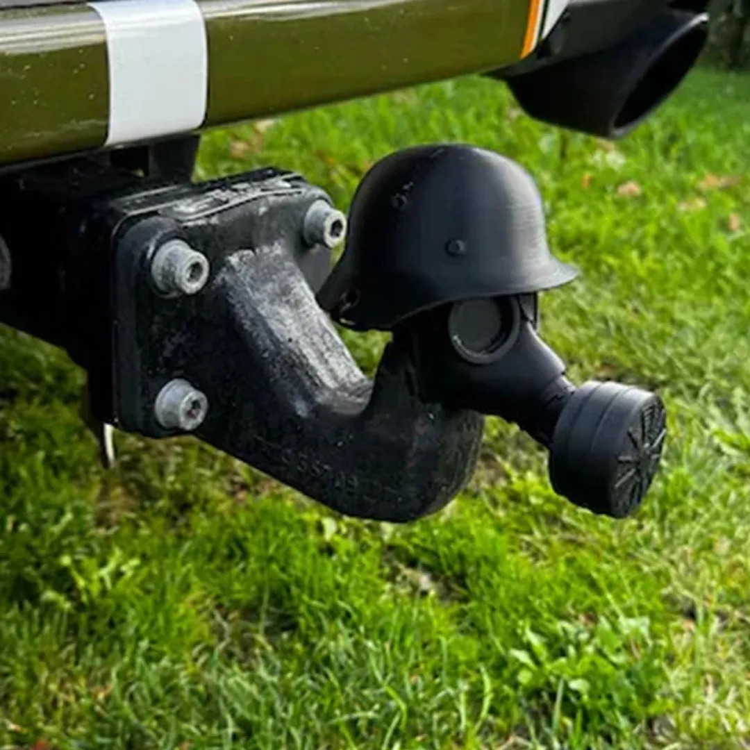 RedParrot Trekhaak Gasmasker - Zwart