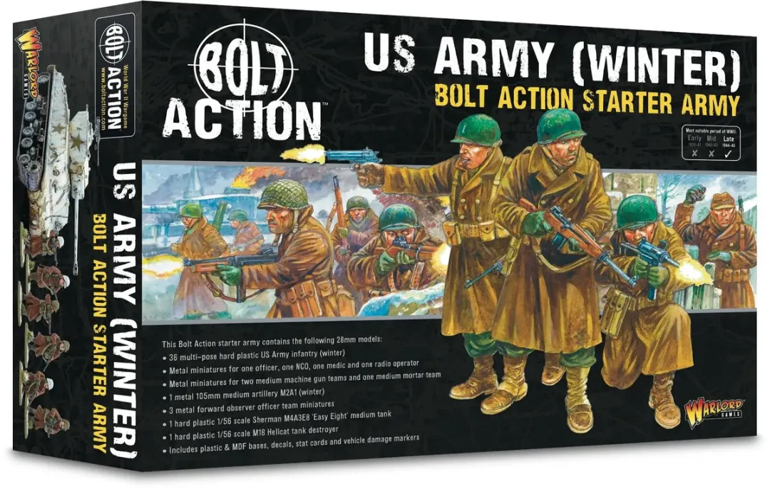 Warlord Games US Army Winter Starter Army Bolt Action