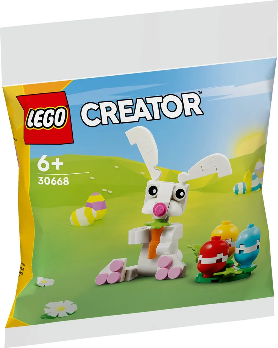 LEGO Paashaas met Kleurrijke Eieren 30668 - 68 Stukken - afbeelding 6 van 6
