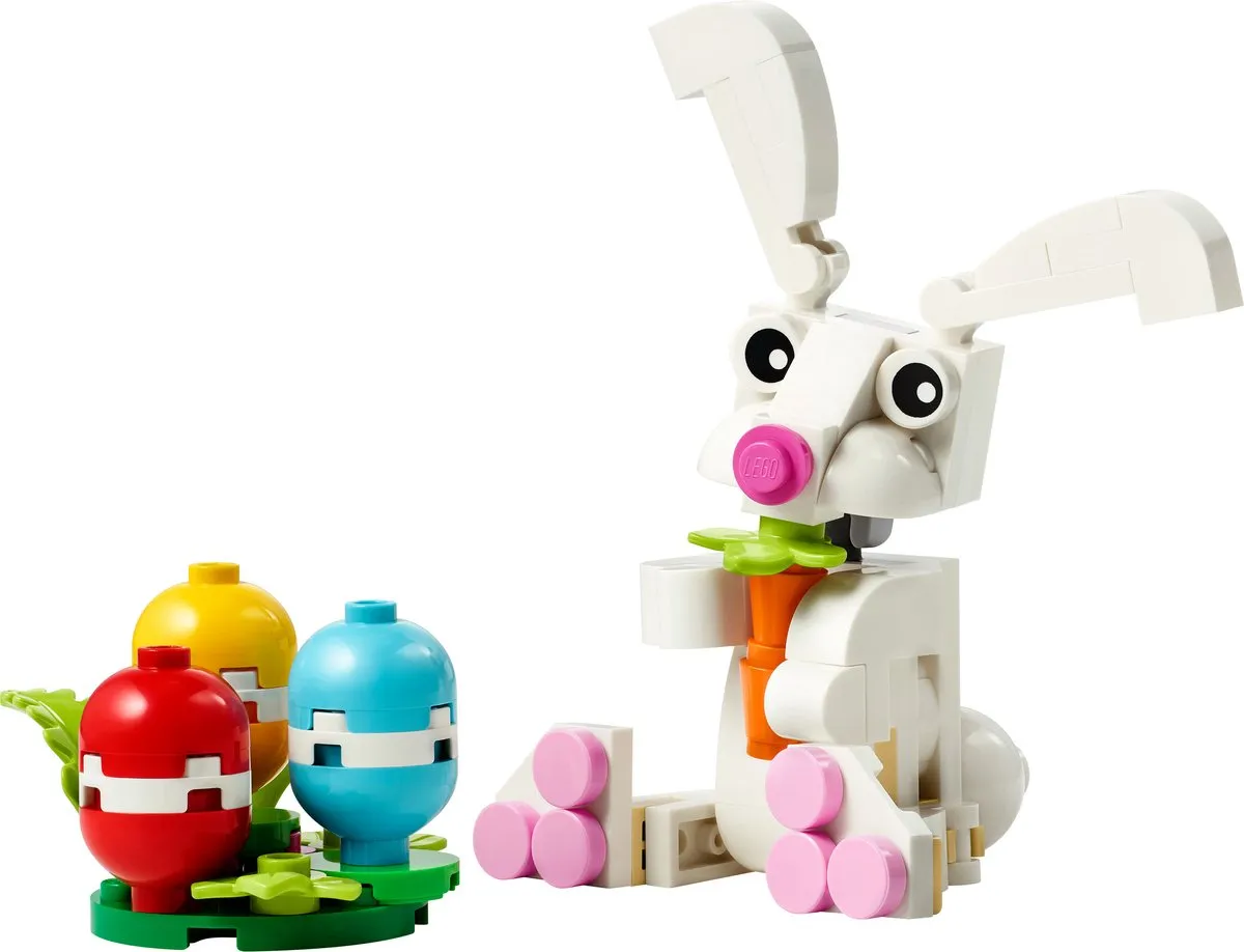 LEGO Paashaas met Kleurrijke Eieren 30668 - 68 Stukken