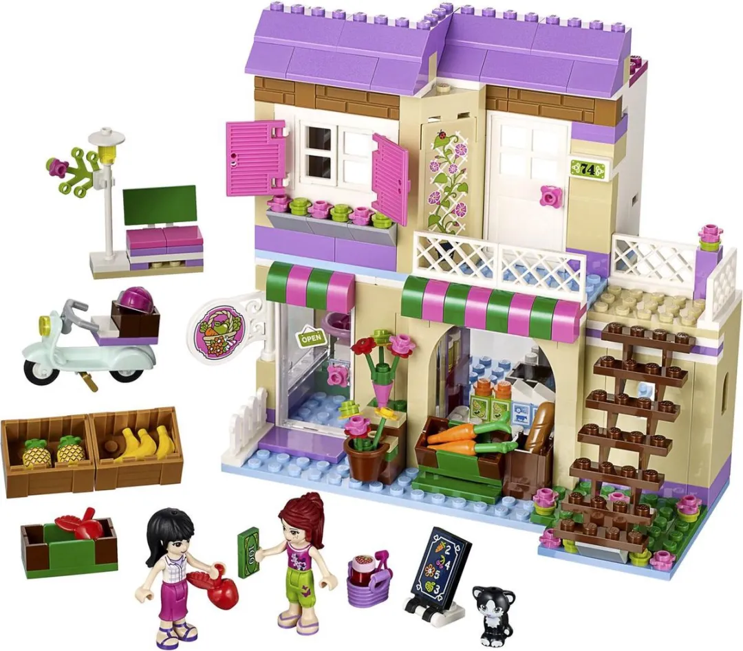 LEGO Friends Heartlake Supermarkt 41108 - 388 Stukken - 2 Minifiguren