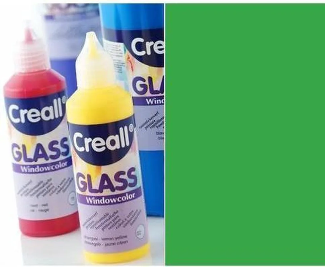 Creall Windowcolor Raamverf 80ml - Groen