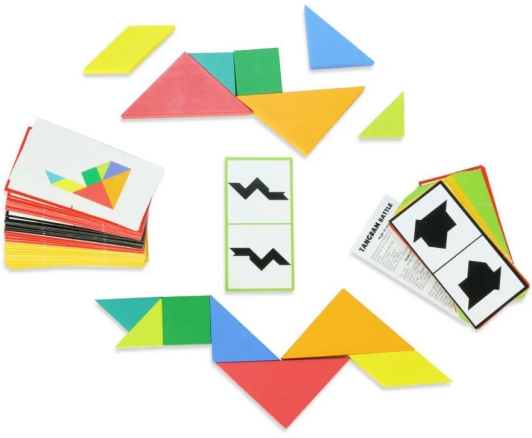Vilac Tangram The Battle Denkspel VI6061 - Dubbele set