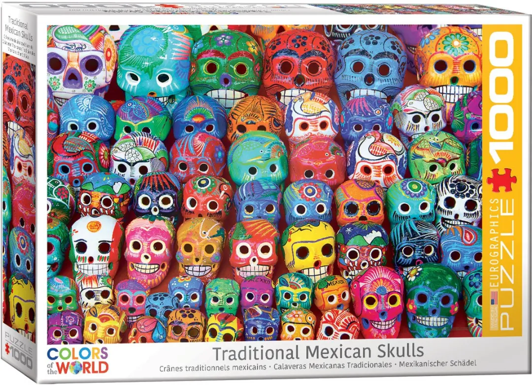 Eurographics Mexican Skulls 1000-delig Puzzel