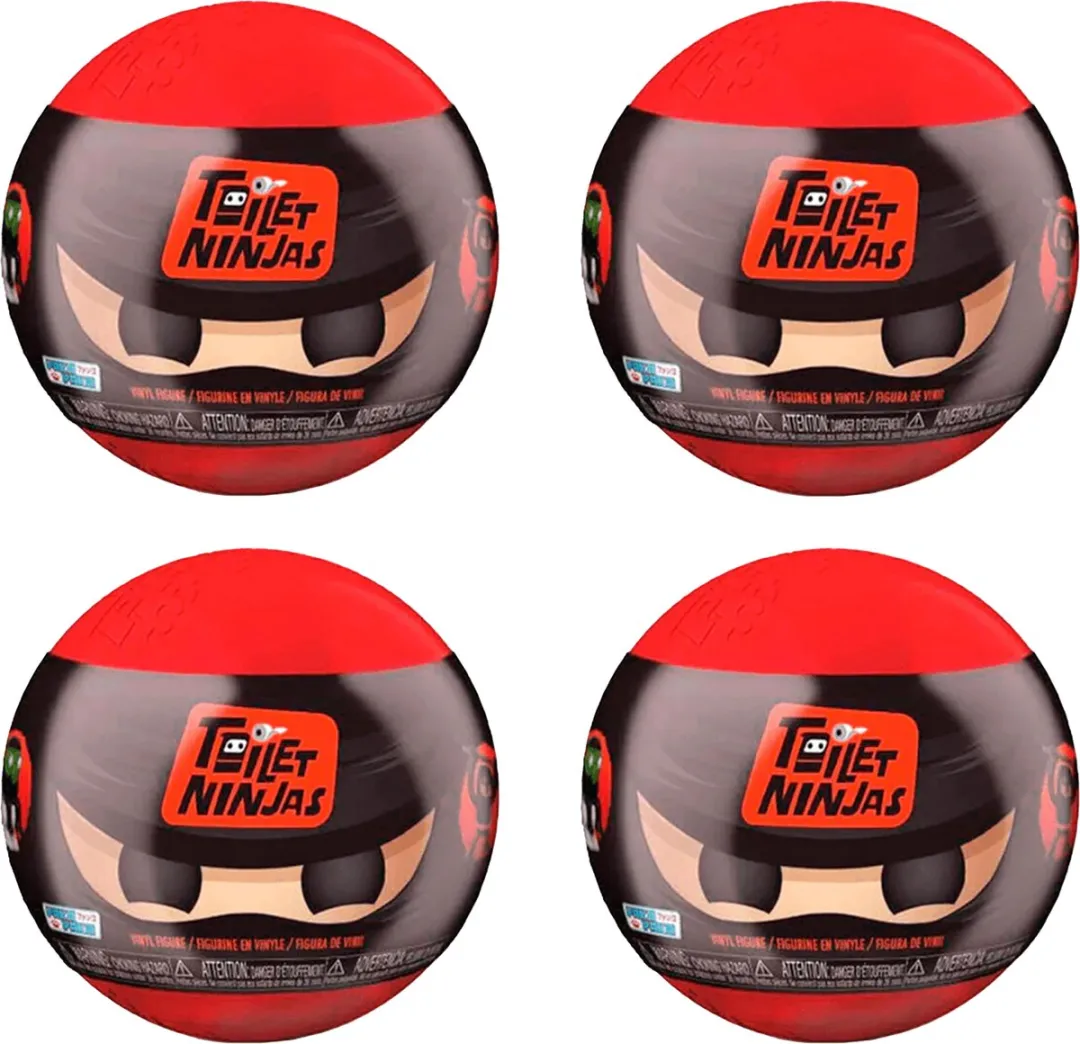 Funko Paka Paka Toilet Ninja's Blind Box