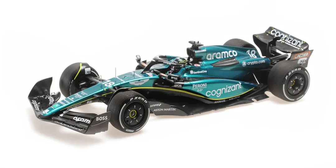 Formule 1 Aston Martin AMR23 Lance Stroll 1:18 Minichamps