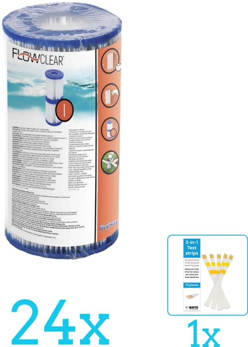 Bestway Flowclear Filtercartridge Type I